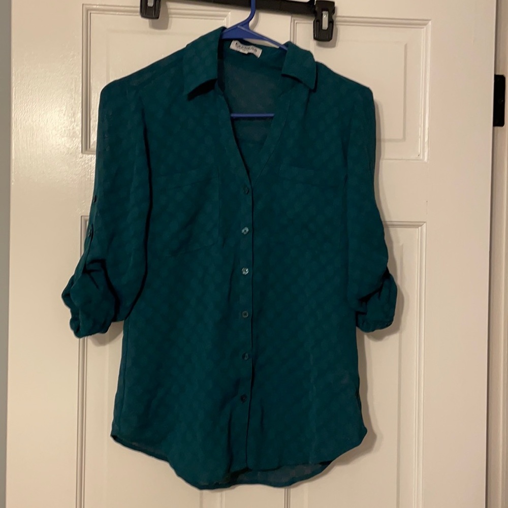 Express Slim Fit Portofino shirt XS